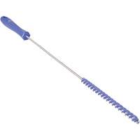 Tube Brush, Stiff Bristles, 19-7/10" Long, Purple Fastek
