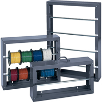 Wire Spool Rack - 1 Rod, 1 Rod, 6" W x 26-1/8" D x 10-3/8" H Fastek