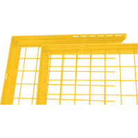 Wire Mesh Partition Components - Adjustable Filler Panels Fastek