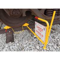 Single Rail Chock With Flag Rail Combo Fastek