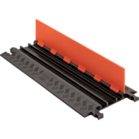 Guard Dog&reg; Low Profile Cable Protector, 3 Channels, 36" L x 13.8" W x 1.25" H Fastek