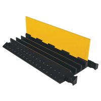 Yellow Jacket<sup>®</sup> Heavy Duty Cable Protector, 3 Channels, 36" L x 18.5" W x 2.875" H KI185 | Fastek