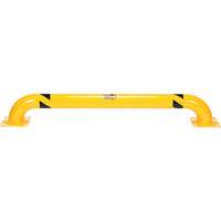 Low Profile Rack Guard, 5.3' W x 0.74' H, Yellow Fastek