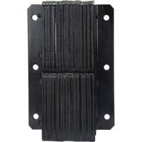 Butoirs de quai lamell&eacute;s, Vertical, Caoutchouc, 11" la x 4" p x 20" h Fastek