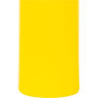 Capuchon en poly&eacute;thyl&egrave;ne pour borne de protection, 4-1/2" dia. x 52" l, Rouge/Jaune Fastek