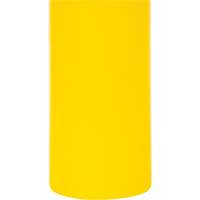 Polyethylene Bollard Cover, 4-1/2" Dia. x 64" L, Red/Yellow Fastek