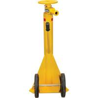 100,000 lbs. Static Capacity Ratchet Trailer Jack, 20 tons Lift Capacity Fastek