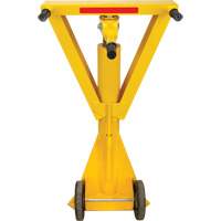 100,000 lbs. Static Capacity Ratchet Beam Trailer Jack, 20 tons Lift Capacity Fastek