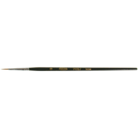 Pinceau d'artiste, Largeur de la brosse de 1/16", Martre rouge, Manche &agrave; Bois Fastek