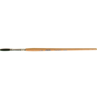 One Stroke Paint Brush, 1/8" Brush Width, Ox Hair, Wood Handle KP202 | Fastek