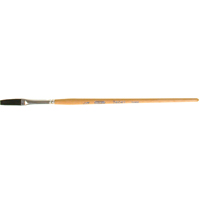 One Stroke Paint Brush, 1/4" Brush Width, Ox Hair, Wood Handle KP203 | Fastek