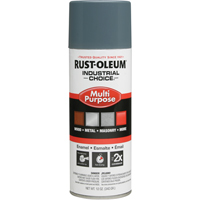 Industrial Choice&reg; 1600 System Multi-Purpose Enamel Spray Paint, Machine Grey, Gloss, 12 oz., Aerosol Can Fastek