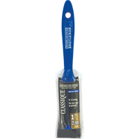 Pinceau classique, Soies, Manche Plastique, Largeur de 1" Fastek