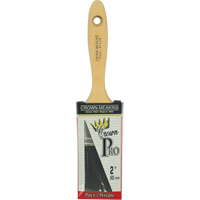 Straight Pro Paint Brush, Poly/Nylon, Wood Handle, 2" Width Fastek