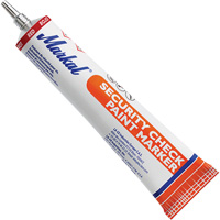 Security Check Paint Marker, 1.7 oz., Tube, Red KP858 | Fastek