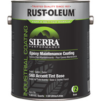 Sierra Performance S60 Water-Based Epoxy Maintenance Coating Accent Base, Gallon, Tint Base Fastek