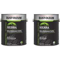 Sierra S60 Water-Based Epoxy Maintenance Coating Kit, Gallon, Grey Fastek