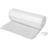 Drop sheet, 400' L x 9' W, Plastic KQ208 | Fastek