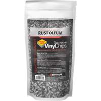 Concrete Saver<sup>®</sup> Decorative Vinyl Chips, 0.5 kg, Bag, Black/Grey/White KQ267 | Fastek