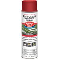 AF1600 Athletic Field Striping Paint, Red, Aerosol Can Fastek