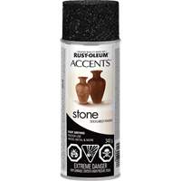 Accents<sup>®</sup> Stone Creations Spray Paint, Aerosol Can, Black KQ443 | Fastek