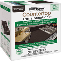 Countertop Transformations<sup>®</sup> Fleck Countertop Coating System, 2.37 L, Kit, Brown KQ448 | Fastek