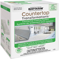 Countertop Transformations<sup>®</sup> Mica Countertop Coating System, 1.42 L, Kit, Grey KQ451 | Fastek