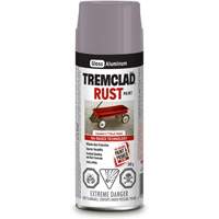 Tremclad&reg; Oil Based Rust Paint, Silver Aluminum, Gloss, Aerosol Can Fastek