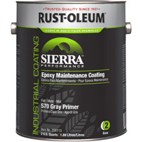 Appr&ecirc;t acrylique &eacute;poxydique &agrave; base d'eau Sierra Performance S70/S71, Gallon, Gris Fastek