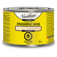 Varathane&reg; Classic Paste Finishing Wax, 450 g, Natural, Matte Fastek
