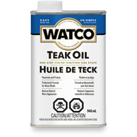 Watco&reg; Teak Oil, 946 ml, Clear, Transparent Fastek