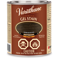 Varathane&reg; Premium Gel Stain, 946 ml, Espresso Fastek