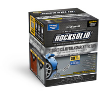 RockSolid&reg; Top Coat, Satin/Textured, Clear Fastek