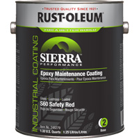 Sierra Performance S60 Maintenance Coating Base Component, 1 gal., Water-Based, Gloss, Red Fastek