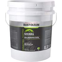 Sierra Performance S40 Floor Coating Base Component, 5 gal., Water-Based, High-Gloss, Grey Fastek