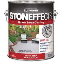 Stoneffects Quartz Stone Coating, 3.78 L, Water-Based, Textured, Grey Fastek