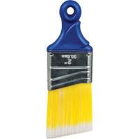 Quick Solutions™ Short Handle Angle Paint Brush, Polyester, Plastic Handle, 2" Width KR623 | Fastek