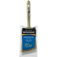 Weekender™ Angle Paint Brush, Polyester, Plastic Handle, 2-1/2" Width KR626 | Fastek