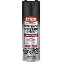 Tough Coat&reg; Advanced Paint with Rust Barrier Technology, Black, Semi-Gloss, 425 g, Aerosol Can Fastek