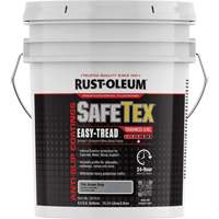 SafeTex&reg; Easy-Tread Acrylic Coating, 4 gal., Water-Based, Flat/Textured, Grey Fastek