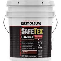 SafeTex&reg; Easy-Tread Acrylic Coating, 4 gal., Water-Based, Flat/Textured, Red Fastek
