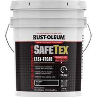 SafeTex&reg; Easy-Tread Acrylic Coating, 4 gal., Water-Based, Flat/Textured, Black Fastek