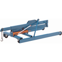 Portable Floor Cranes, 8' Lift, 2000 lbs. (1 tons), 82-1/2" Arm, 69-1/4" H LA567 | Fastek