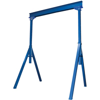 Lift Mate Workstation Gantries, 10' L, 1000 lbs. (0.5 tons) Capacity Fastek