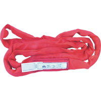 Round Slings, Red, 3" W x 6' L, 14000 lbs. Vertical Load Fastek
