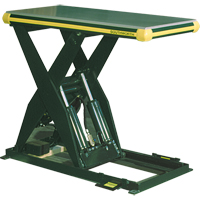 Hydraulic Backsaver Scissor Lift Table, Steel, 24" W x 48" L, 4000 lbs. Capacity Fastek