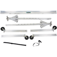 Adjustable Aluminum Gantry Crane, 8' L, 2000 lbs. (1 tons) Capacity Fastek