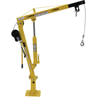 Winch Operated Truck Jib Crane, 500 lbs. (0.25 tons) Capacity, 102' Max. Clearance Fastek