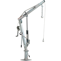 Winch Operated Truck Jib Crane, 500 lbs. (0.25 tons) Capacity, 99" Max. Clearance Fastek