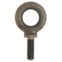 Eye Bolt, 65 mm Dia., 44.5 mm L, Uncoated Natural Finish, 3520 lbs. (1.76 tons) Capacity Fastek